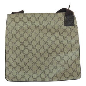 Gucci Brown Messenger Shoulder Canvas GG Supreme Bag